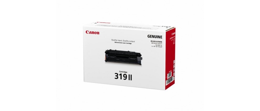 Canon Cartridge 319 II Black Toner